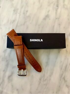 Shinola Leather Watch Band 22 XL